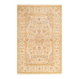 Classic One-of-a-Kind 4' 1" X 6' 2" Hand Knotted Area Rug