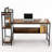 Henton Metal Base Writing Desk-1531110066