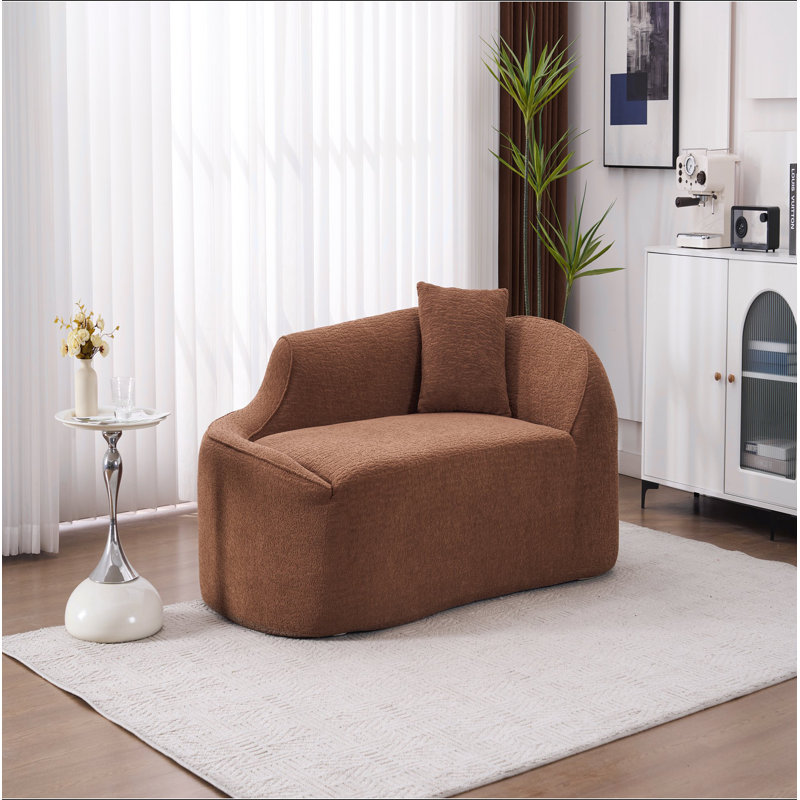 Chaise longue longue à compression Compression, Caramel