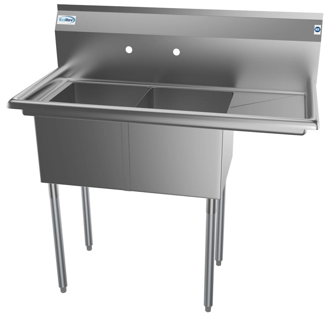 43" x 22" Freestanding Service Sink KoolMore