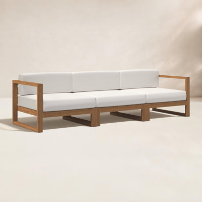 Upland 103" Teak Patio Sofa