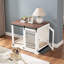 Meuble cage pour chien Tucker Murphy Pet ™ avec porte de grange coulissante-1172590133