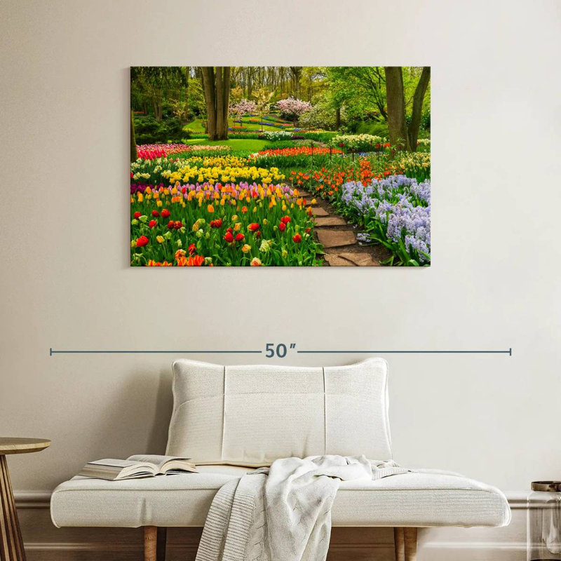 Fleurs de tulipes Harnek Spring, H 26 po x l 39 po