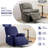 Wald Stretch Recliner Sofa Slipcovers Recliner Chair Covers With Pockets-207566747