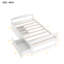 Lit plateforme simple avec deux tiroirs-113432434