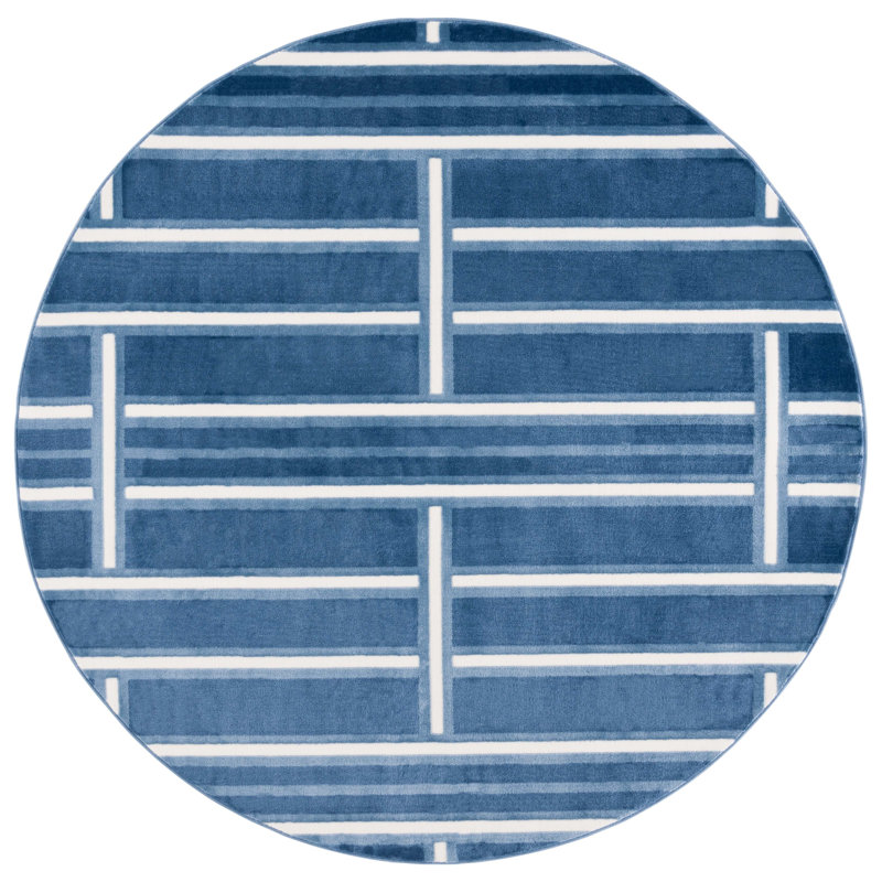 Erlandson Performance Abstract Rug, Rectangle 9' x 12'