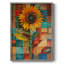 Impression encadrée FLORAL Series CDLxxix - bois massif-1382103168