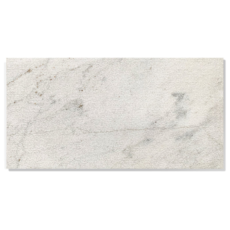  Carrelage mural en marbre naturel, pierre cannelée 3D texturée FS, marbre véritable, boîte de 4 pièces, blanc