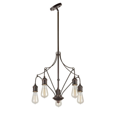 Linhart 5 - Light Dimmable Empire Chandelier