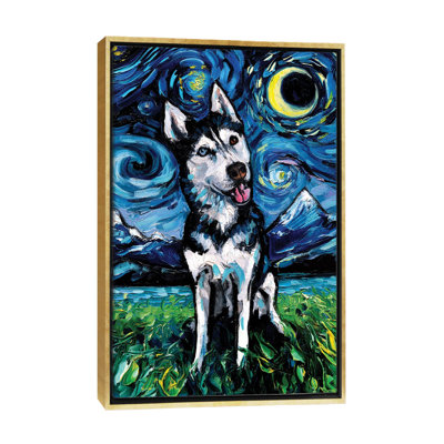 " Happy Husky Night " by Aja Trier