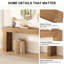 Console en bois massif de 63 po Adairsville-552126374