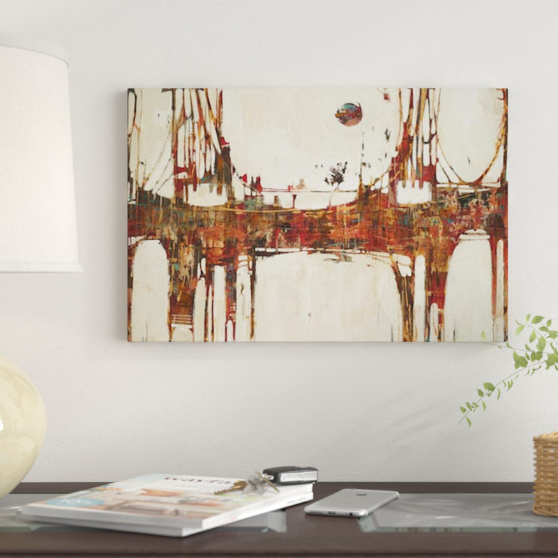 «Building Bridges», reproduction sur toile, H 8 po x l 12 po x P 0,75 po, Toile tendue
