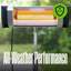 Chauffe-terrasse électrique 1500 Watt