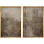 «Dark Black Color Field Landscape», 2 pièces sur toile-99015766-99015765