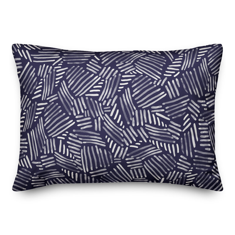 Abstract Outdoor Throw Pillow