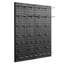 Organisateur mural en métal 2 pièces 24 "x 12" pour rangement d'outils de garage