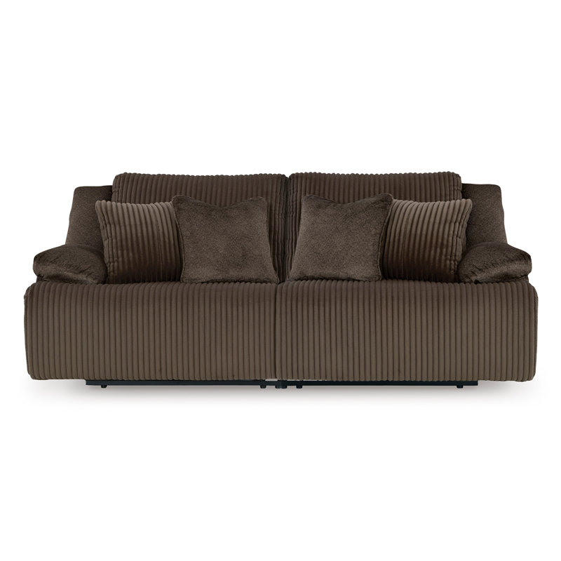Matherly 2-Piece Sectional Loveseat, Brown