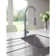 Spencer Modern Pull Down Single Handle Kitchen Faucet with 380-Degree Spout Swivel