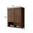 26" Wall-Mounted Bathroom Cabinet, With Doors, Shelf And Open Storage Compartment Over The Toilet Storage Cabinet-1876911379