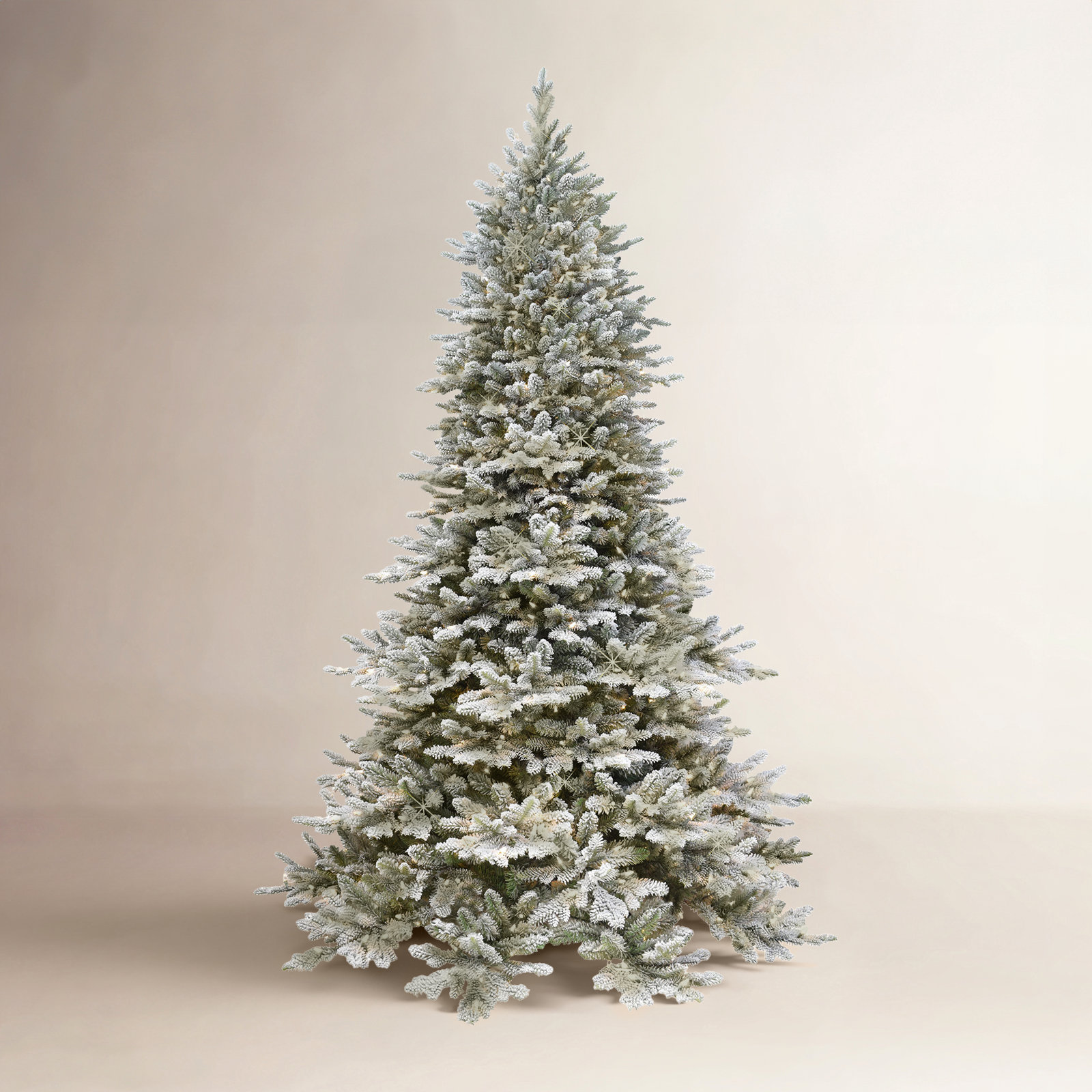 78' Lighted Artificial Fir Christmas Tree