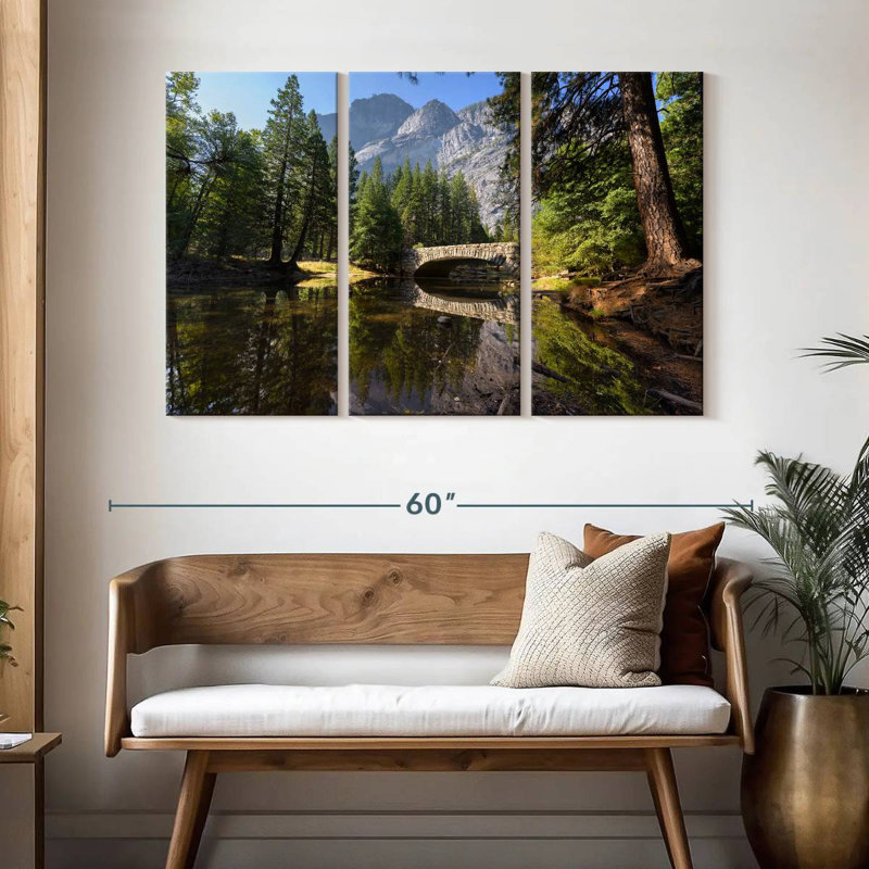 Pont de pierre Lilie Yosemite, H 32 po x l 50 po