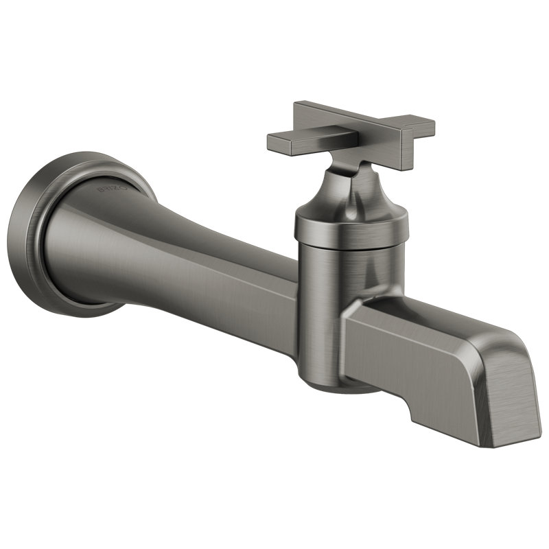 Levoir® Single-Handle Wall Mount Lavatory Faucet, 1.5 GPM, Luxe Steel