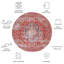 Tapis oriental rouille / orange Pashen-723334541