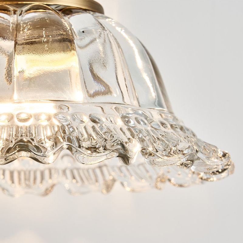 Éclairage pour meuble-lavabo 2 lumières en laiton pour luminaires de salle de bain homologué UL, Laiton, Clair, Deux lumières