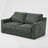 67" Upholstered Loveseat Modern Sofa With Thickened Cushions, Comfy Chenille 2-Seater Couch With Wider Armrests For Bedroom, Apartment, Office-60442332
