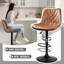 Ensemble de 2 tabourets de bar réglables et pivotants avec dossier et repose-pieds Halima-990791996-995159616