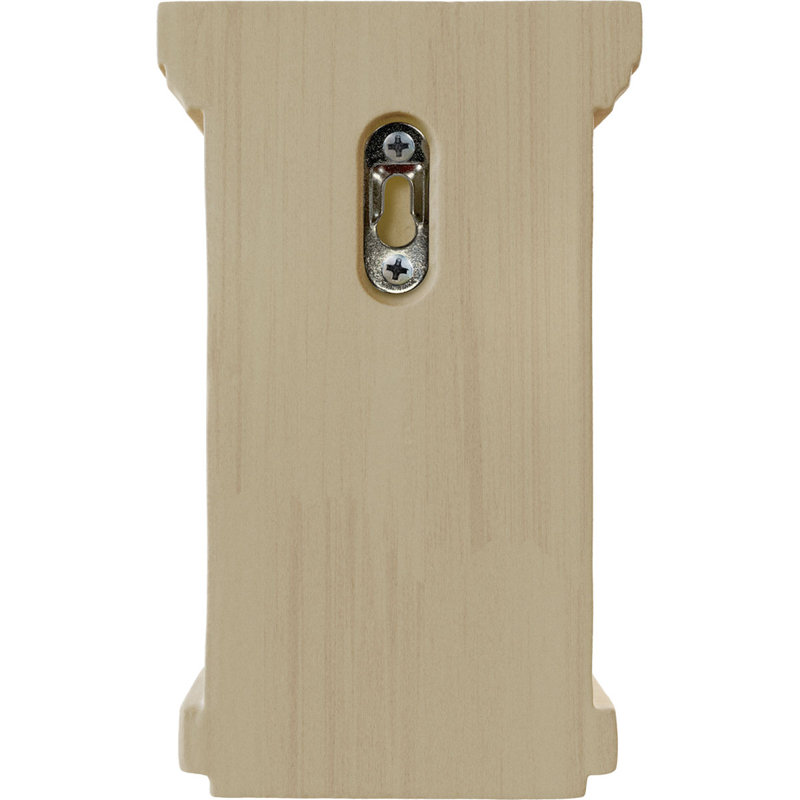 Fluted Rubberwood 7" Decorative Corbel