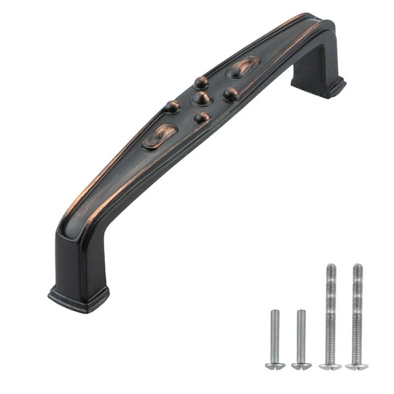 3 3/4" Center to Center Arch Pull, Oil Rubbed Bronze