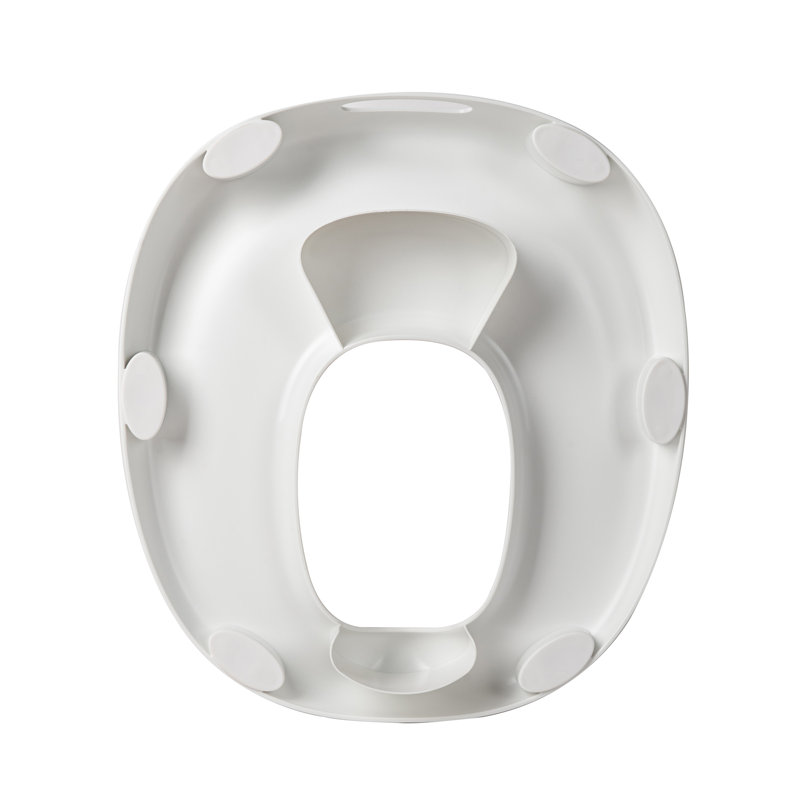 Siège de toilette Potty pour enfants avec coussins en gel antidérapants, panneaux stabilisateurs et protection anti-éclaboussures ergonomique, ajustement universel pour la plupart des toilettes rondes et allongées