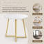 Metal Base Dining Table