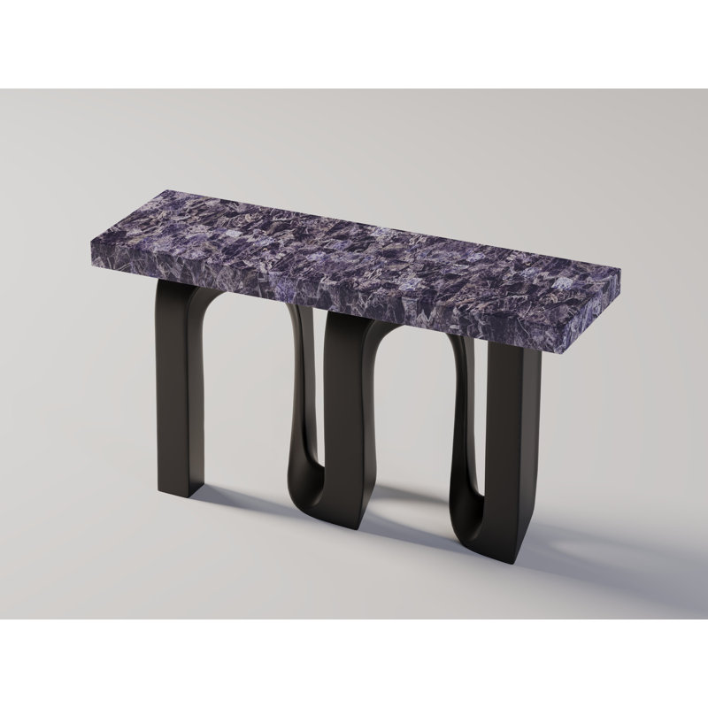 Arches De Forme Console Table, Amethyst