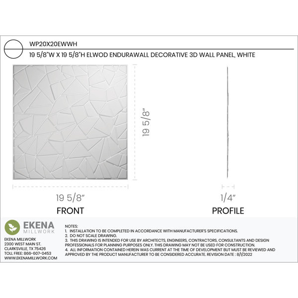 Dimensions du produit