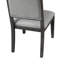 Ensemble de table de salle à manger rectangulaire 4 personnes Keniston avec chaises rembourrées-121502850