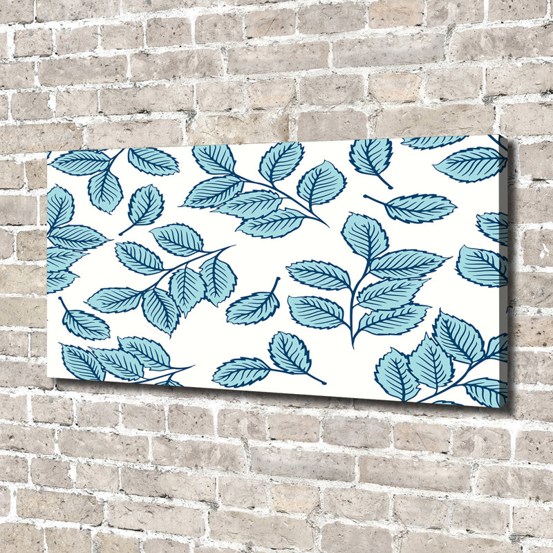 Leaves - Wrapped Canvas Print