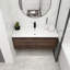 Meuble-lavabo mural simple 47,2 po avec plateau en gel Avy-941411186