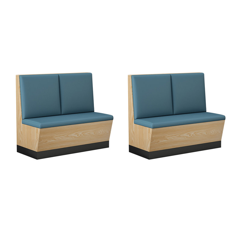 Banc rembourré en similicuir haut de gamme
