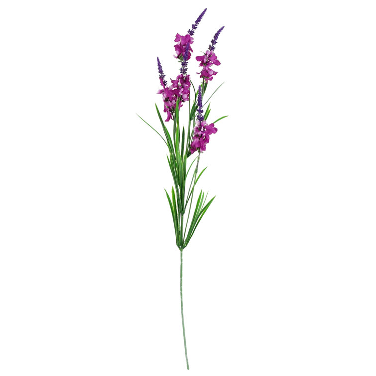 Leaf Silk Larkspur Stems, Bushes, And Sprays Arrangement | Wayfair.co.uk