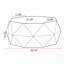 Table basse tridimensionnelle de style rétro américain-114232864
