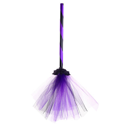 Halloween Decoration Witch Flying Broomstick Party Dance Costume Props Dress