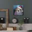 Lark Manor 'The Bulldog Christmas' by Dean Russo, Metal Wall Art-1333068236
