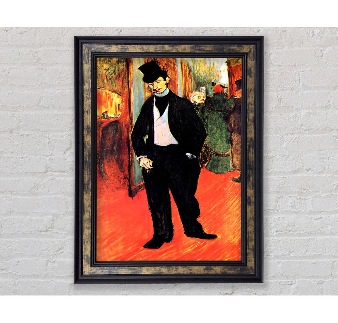 Gerahmter Kunstdruck Dr Tapia De Celeyran von Toulouse Lautrec