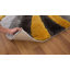 Tapis jaune à motif géométrique Koo-584622817