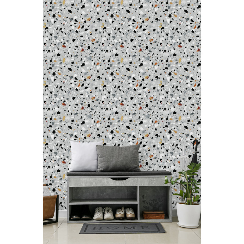 Panneau de papier peint Raiah, Vinyle, L 10,4 po x l 25 po