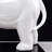 Charming Ceramic Elephant Sculpture