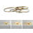 Tarrance 5-Light 45.7" LED 3 Color Temperature Semi Flush Mount Ceiling Light Fixture-1497409243