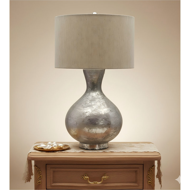 D15x23" Glass Table Lamp Bottel Shape